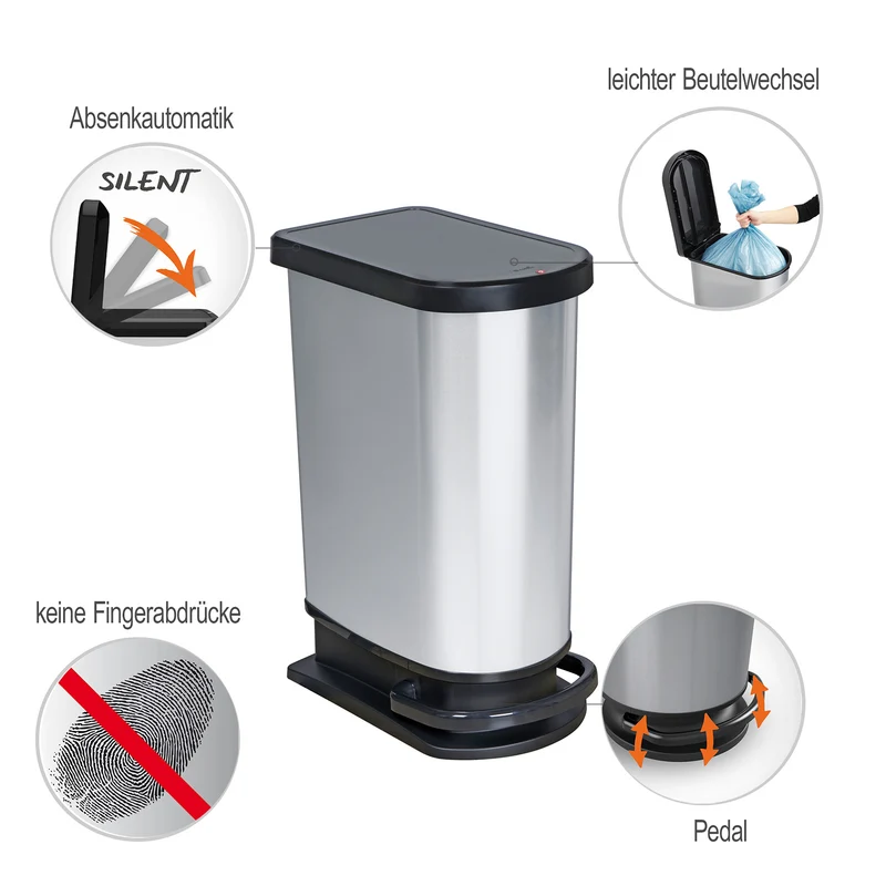 Treteimer Duo 50 l PASO
