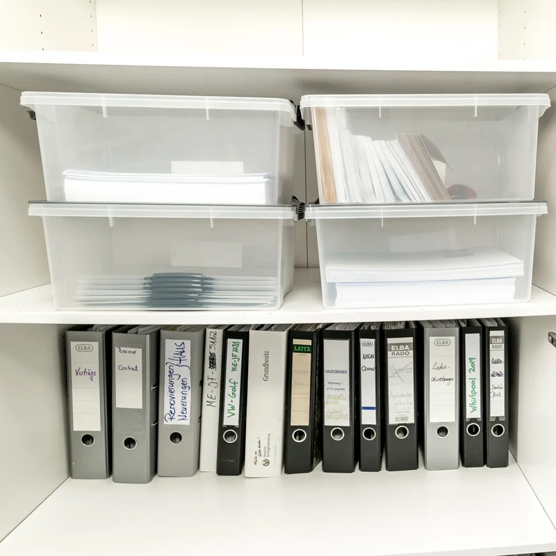 Stapelbox hoch DIN A4, 19 l COMPACT