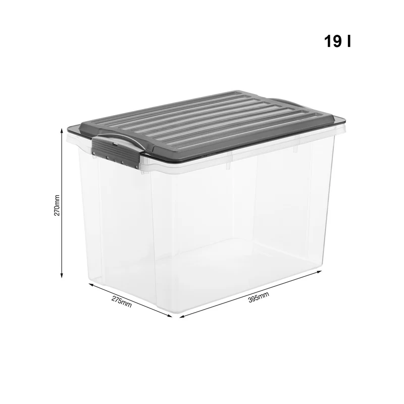 Stapelbox hoch DIN A4, 19 l COMPACT