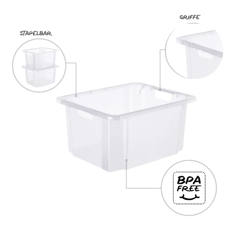 Drehstapelbox 26 l REVERSO