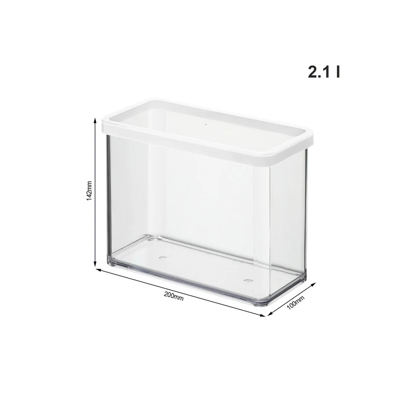 Premium Dose rechteckig 2,1 l LOFT