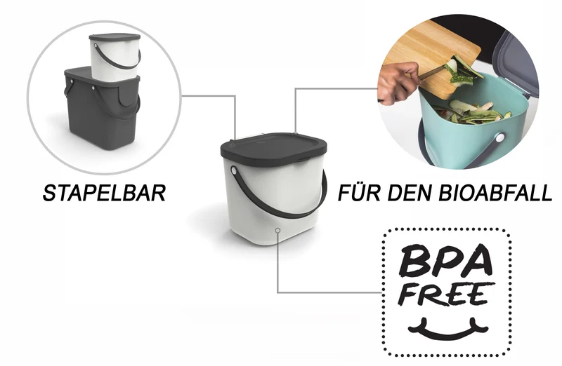 Recycling Müllsystem 6 l ALBULA