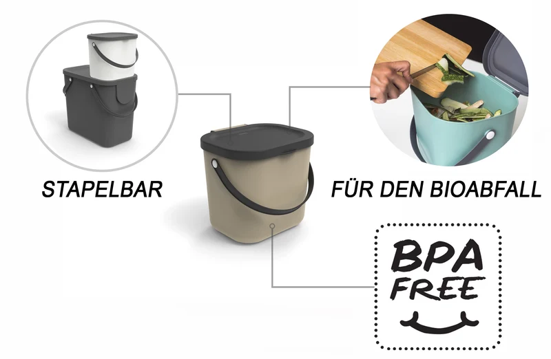 Recycling Müllsystem 6 l ALBULA