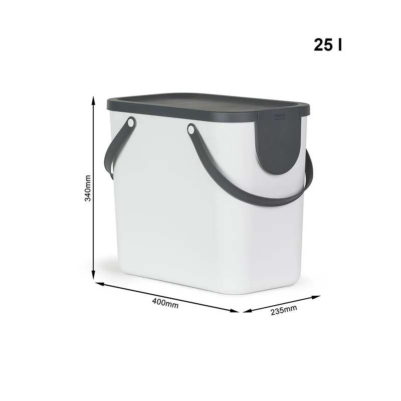 Recycling Müllsystem 25 l ALBULA