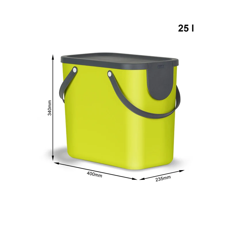 Recycling Müllsystem 25 l ALBULA