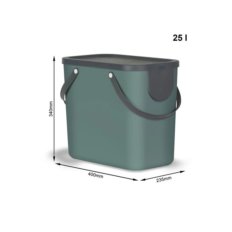 Recycling Müllsystem 25 l ALBULA