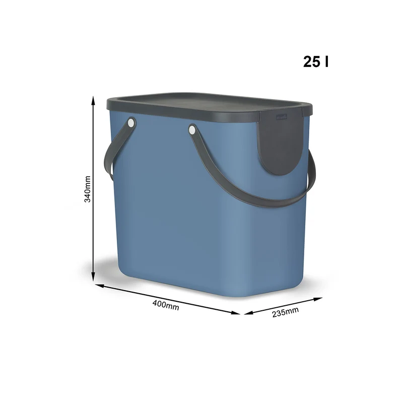 Recycling Müllsystem 25 l ALBULA