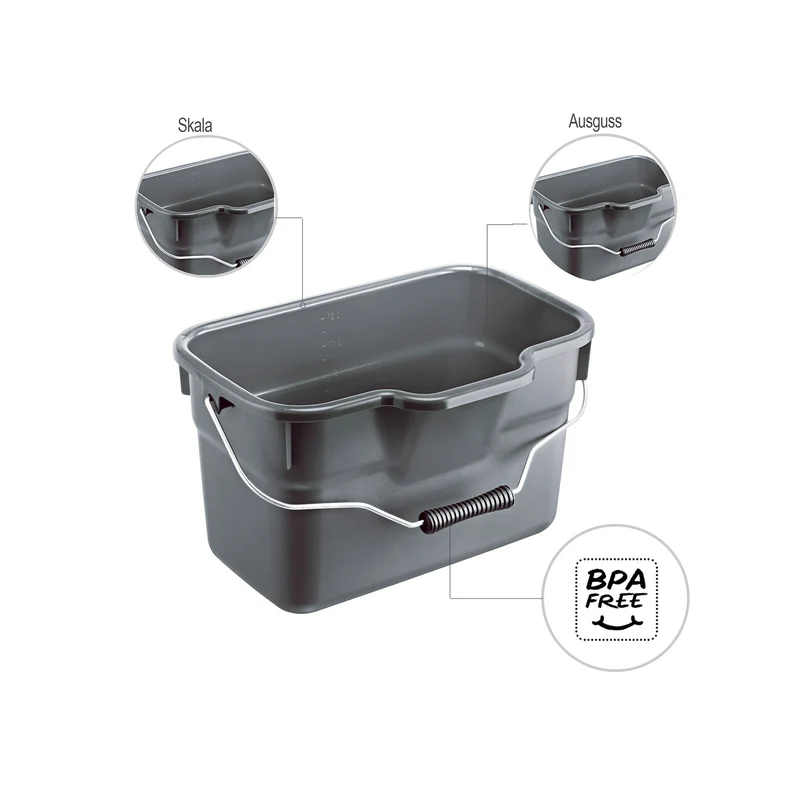 Eimer eckig 12 l BASIC