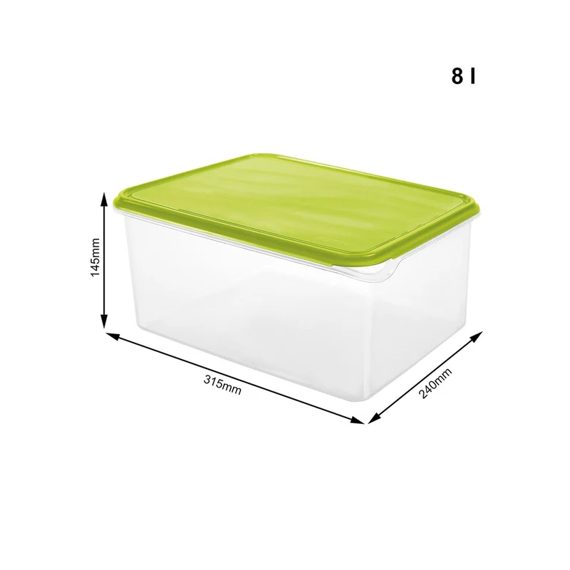 Kühlschrankdose eckig 8 l RONDO