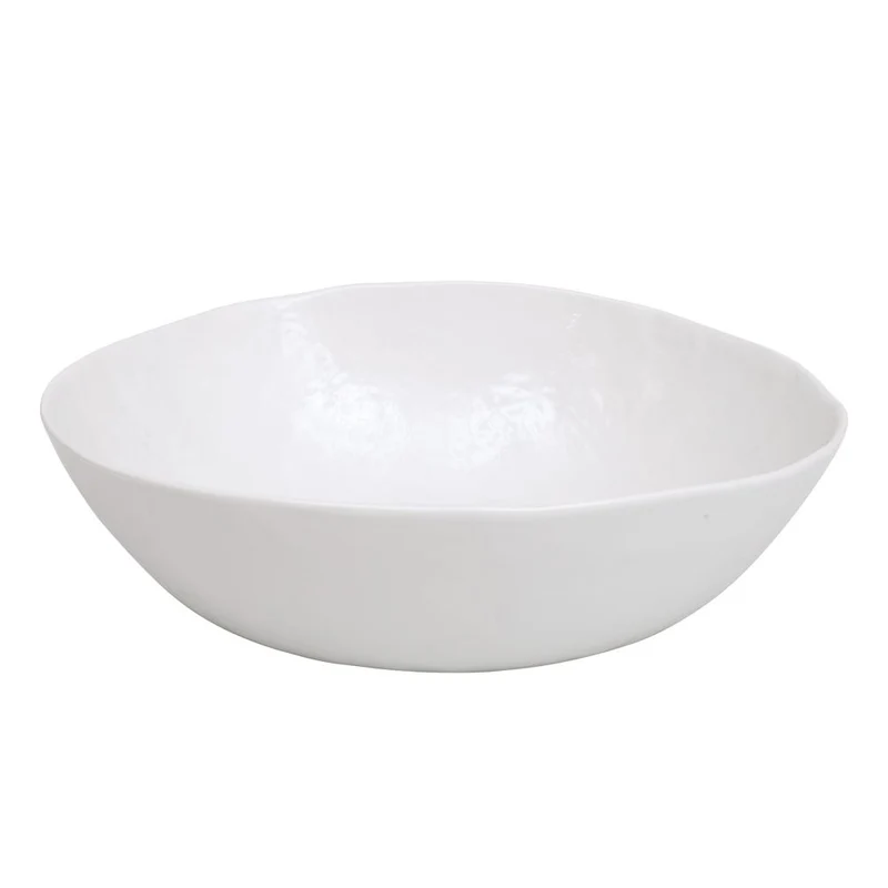 Bol de Présentation Ovale Porcelino - Blanc