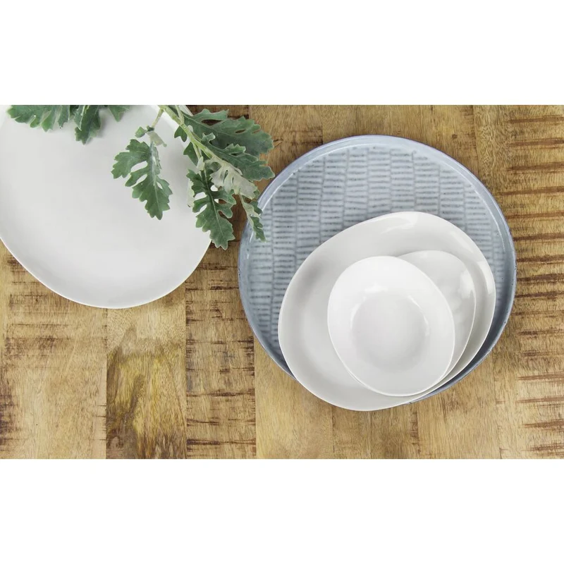 Bol Ovale Porcelino - Blanc