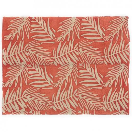 Papier peint terracotta
